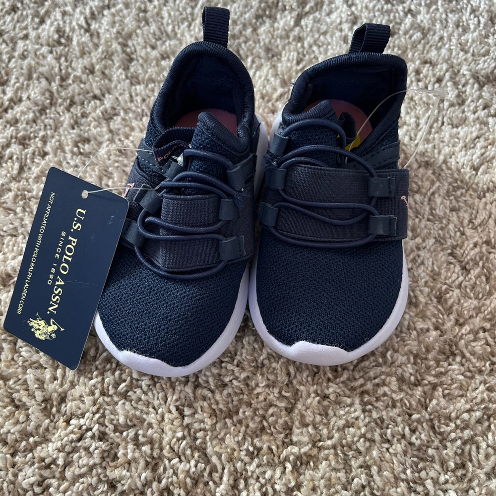 U.S. Polo Assn. Kids Dark Blue Sneakers